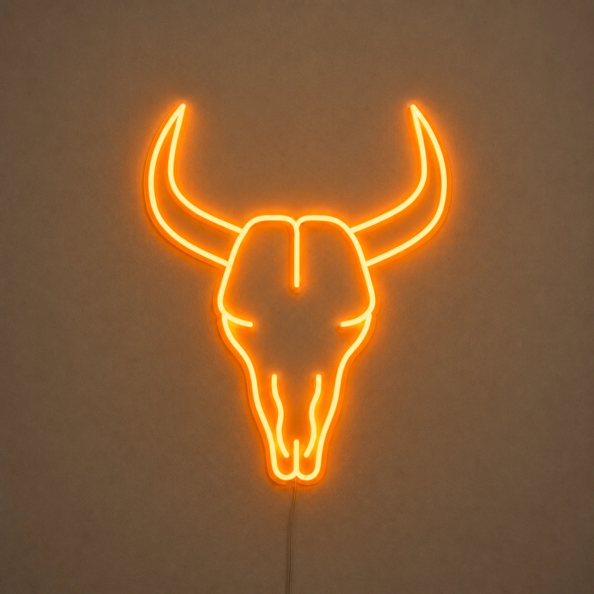 Ranch Bull Skull Vintage LED Neon Sign Home Neon Signs - Shineneon
