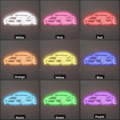 Low Profile Sports Car Vintage LED Neon Sign Wall Neon Signs - Shineneon