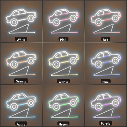 Rally Car Garage Vintage LED Neon Sign Home Neon Signs - Shineneon