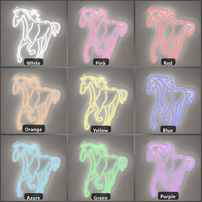 Rearing Horse Vintage LED Neon Sign Wall Neon Signs - Shineneon