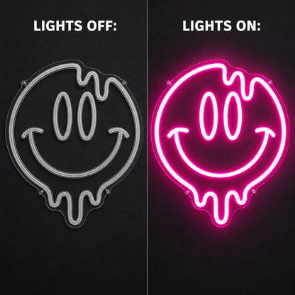 Smiley Face LED Neon Sign - Shineneon