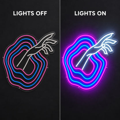 Mano Del Diavolo LED Neon Sign - Shineneon