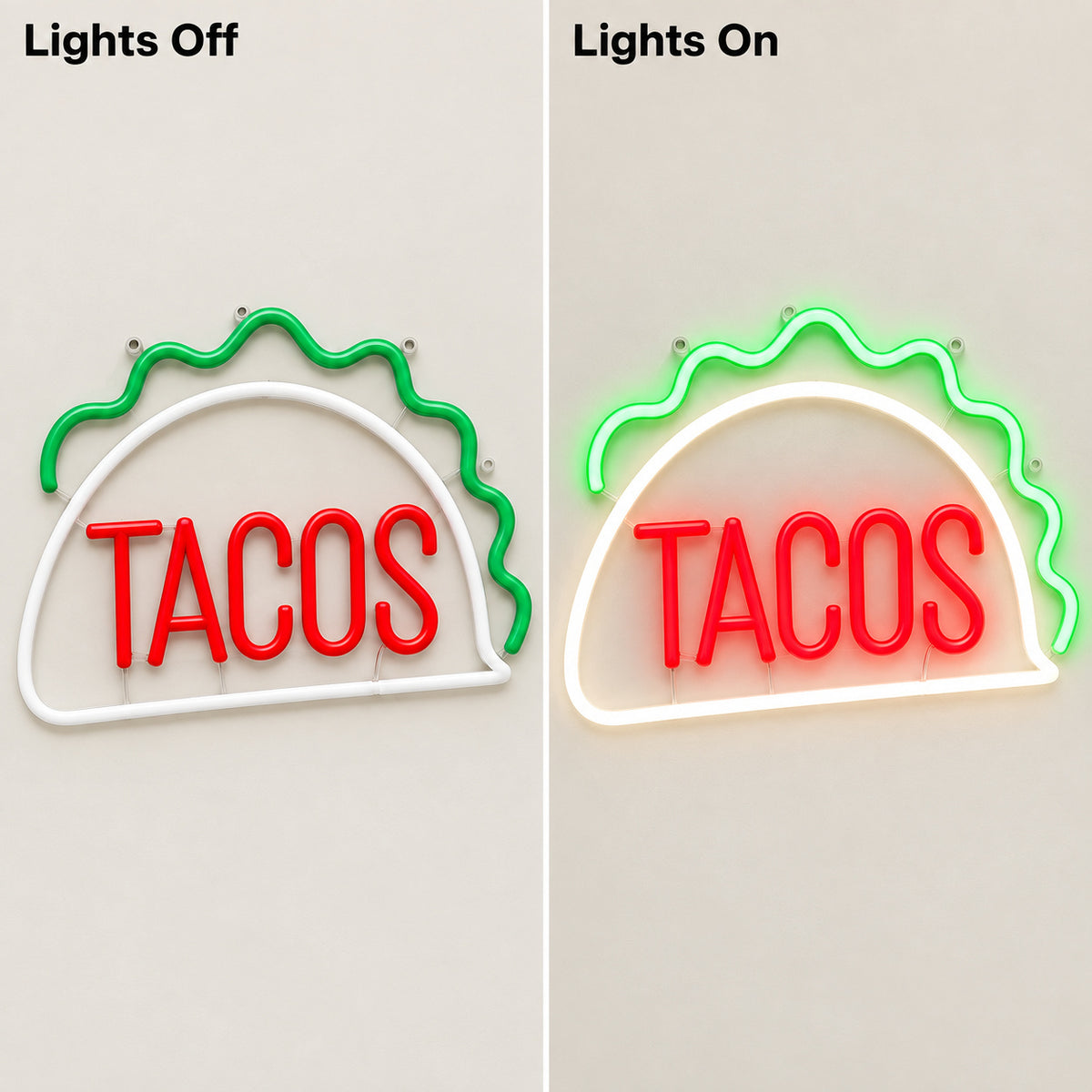 Tacos LED Neon Sign Wall Neon Signs - Shineneon