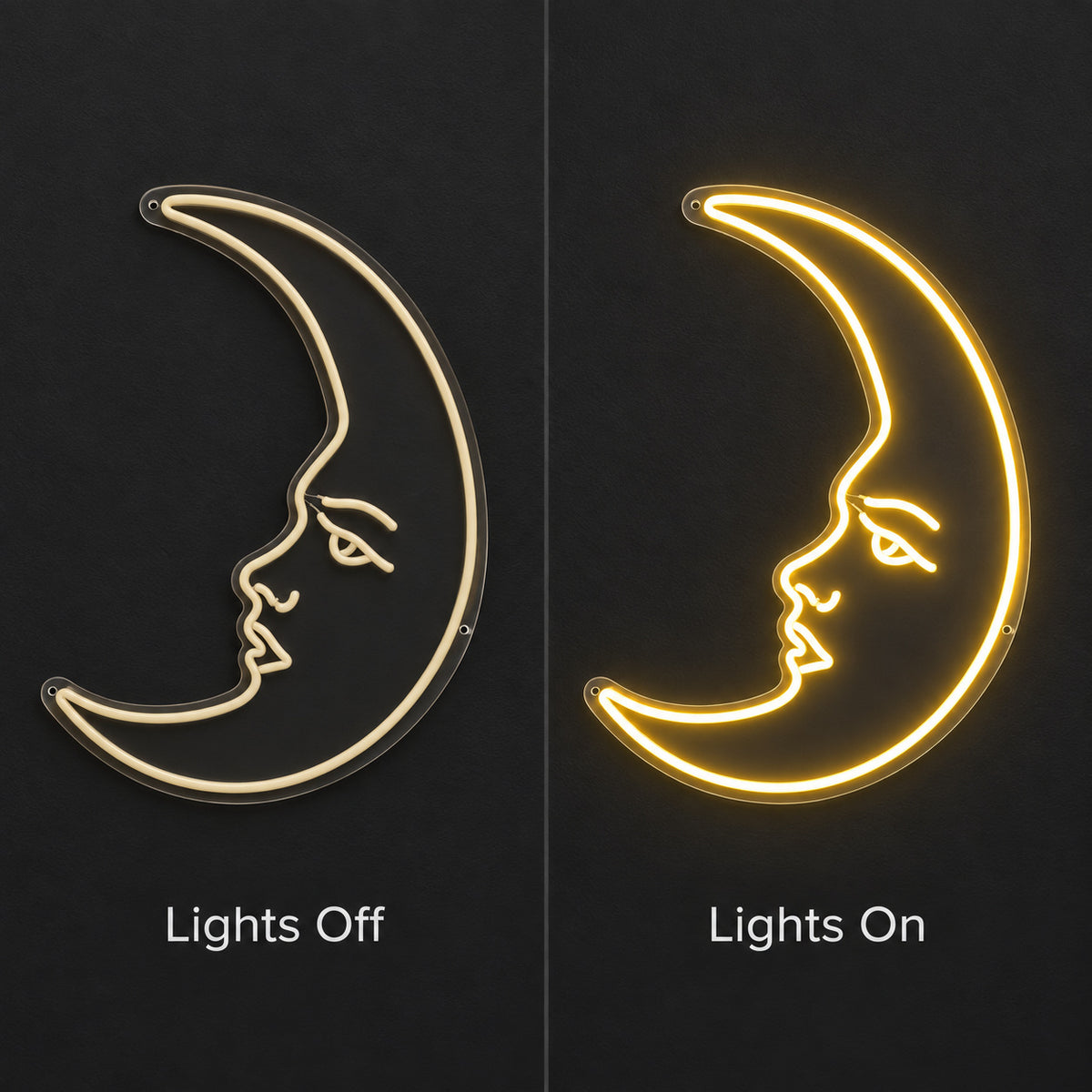 Moon LED Neon Sign Wall Neon Signs - Shineneon