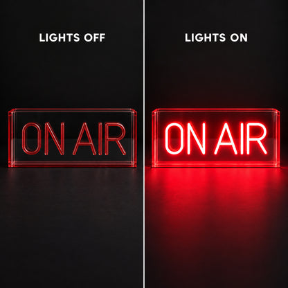 On Air Acrylic Neon Light Box Hz02 LED Neon Sign - Shineneon