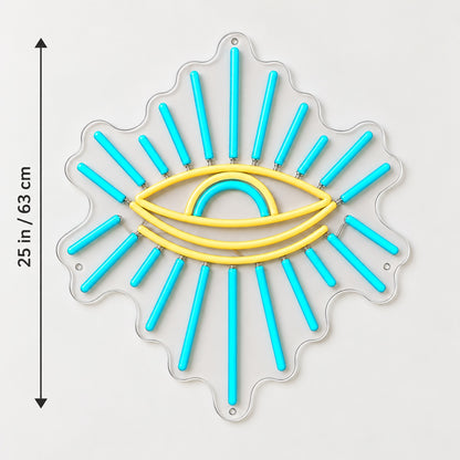 Eye LED Neon Sign for Salon Light Up Business Decor - Shineneon