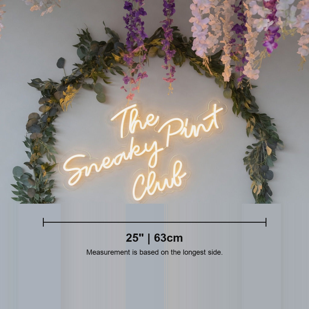 The Sneaky Pint Club LED Neon Sign for Bar - Shineneon