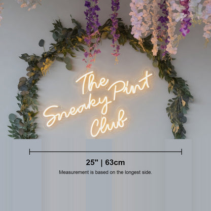 The Sneaky Pint Club LED Neon Sign for Bar - Shineneon