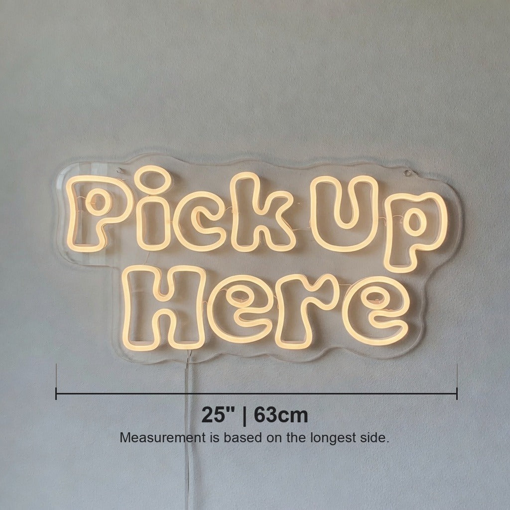 Pick Up Here LED Neon Sign - Shineneon