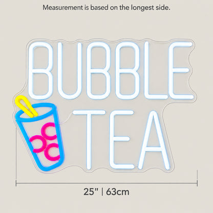 Bubble Tea LED Neon Sign Dimmable Wall Light - Shineneon