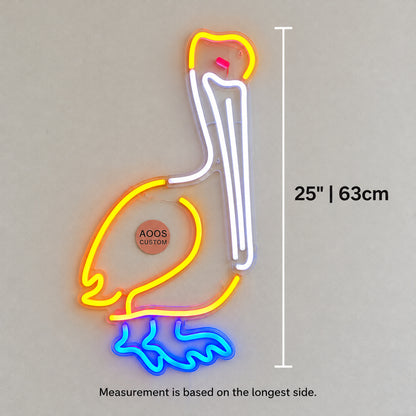 Pelican LED Neon Sign, Dimmable Wall Light - Shineneon