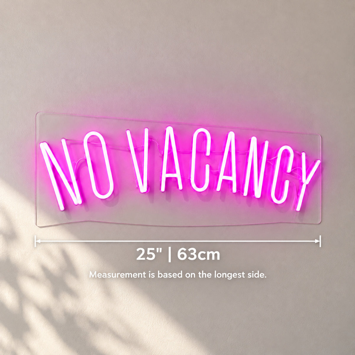 No Vacancy LED Neon Sign for Salon Light Up Business Decor Wall Neon Signs - Shineneon