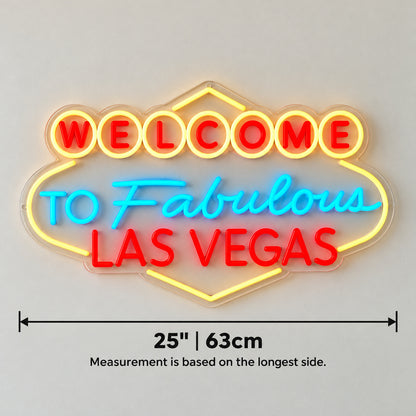Welcome to Fabulous Las Vegas LED Neon Sign - Shineneon