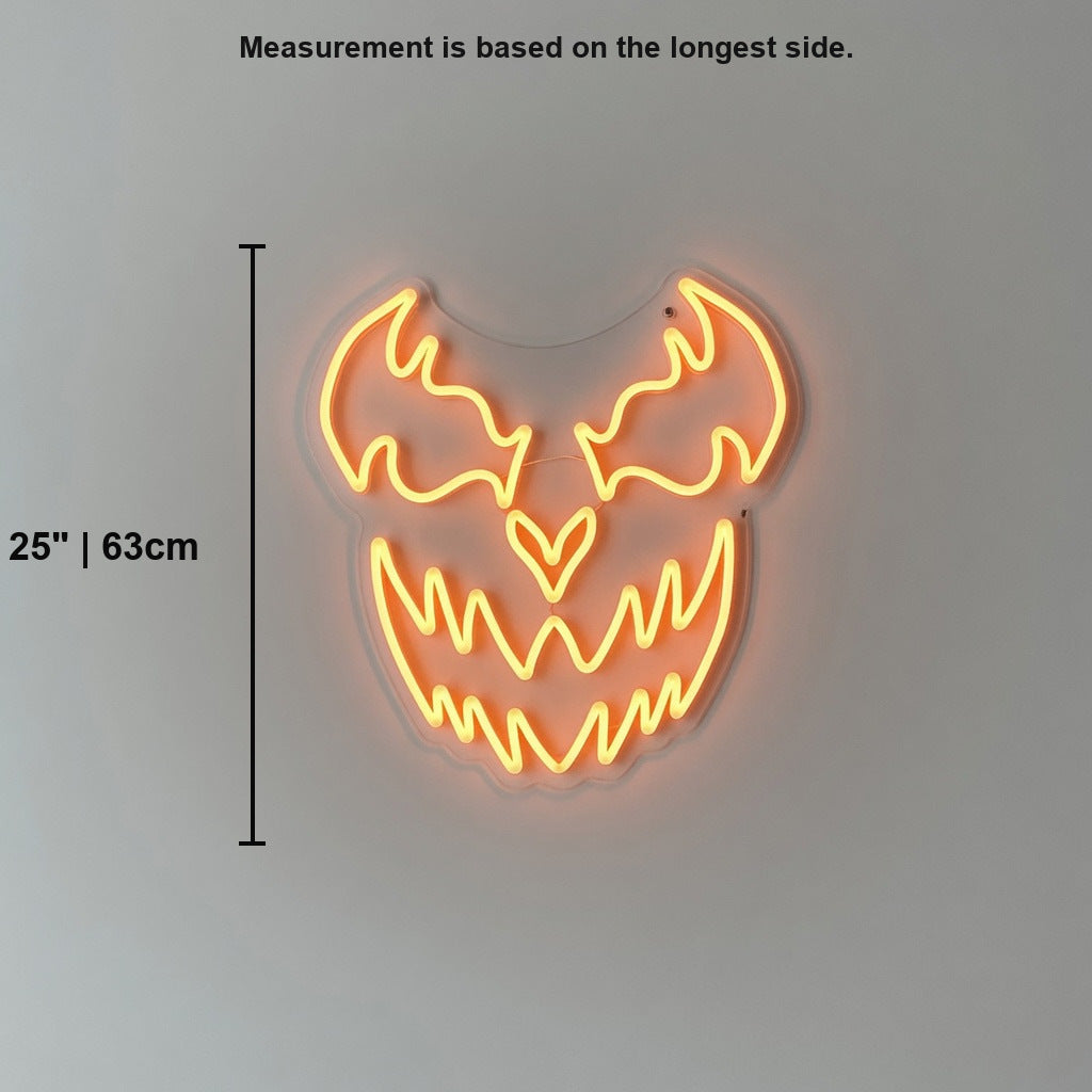 Scary Face Halloween LED Neon Sign - Shineneon