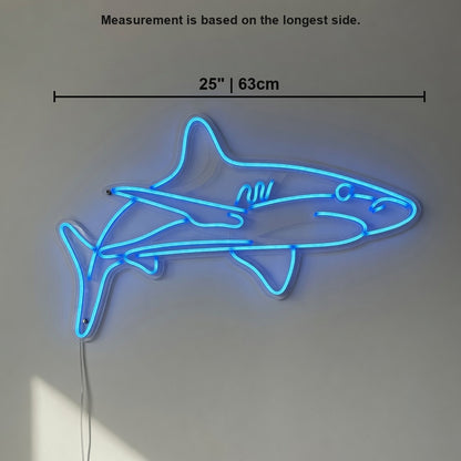 Shark LED Neon Sign Full Body Outline - Shineneon