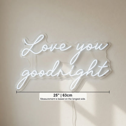 Love You Goodnight LED Neon Sign - Shineneon