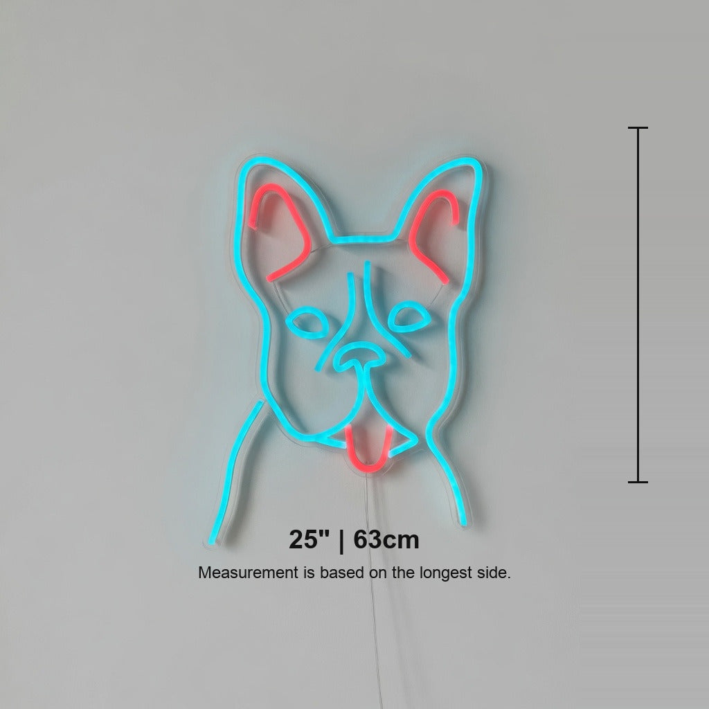 Puppy Love LED Neon Sign for Kids Room - Shineneon