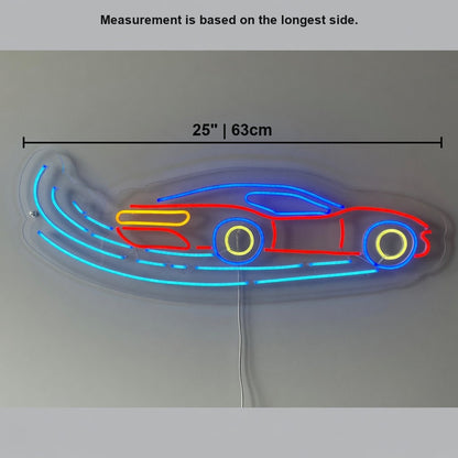 Racing Car LED Neon Sign - Shineneon