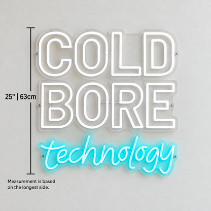 Cold Bore Technology LED Neon Sign for Storefront, Light Up Wall Decor - Shineneon