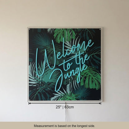 Welcome to the Jungle LED Neon Sign Printed Board - Shineneon