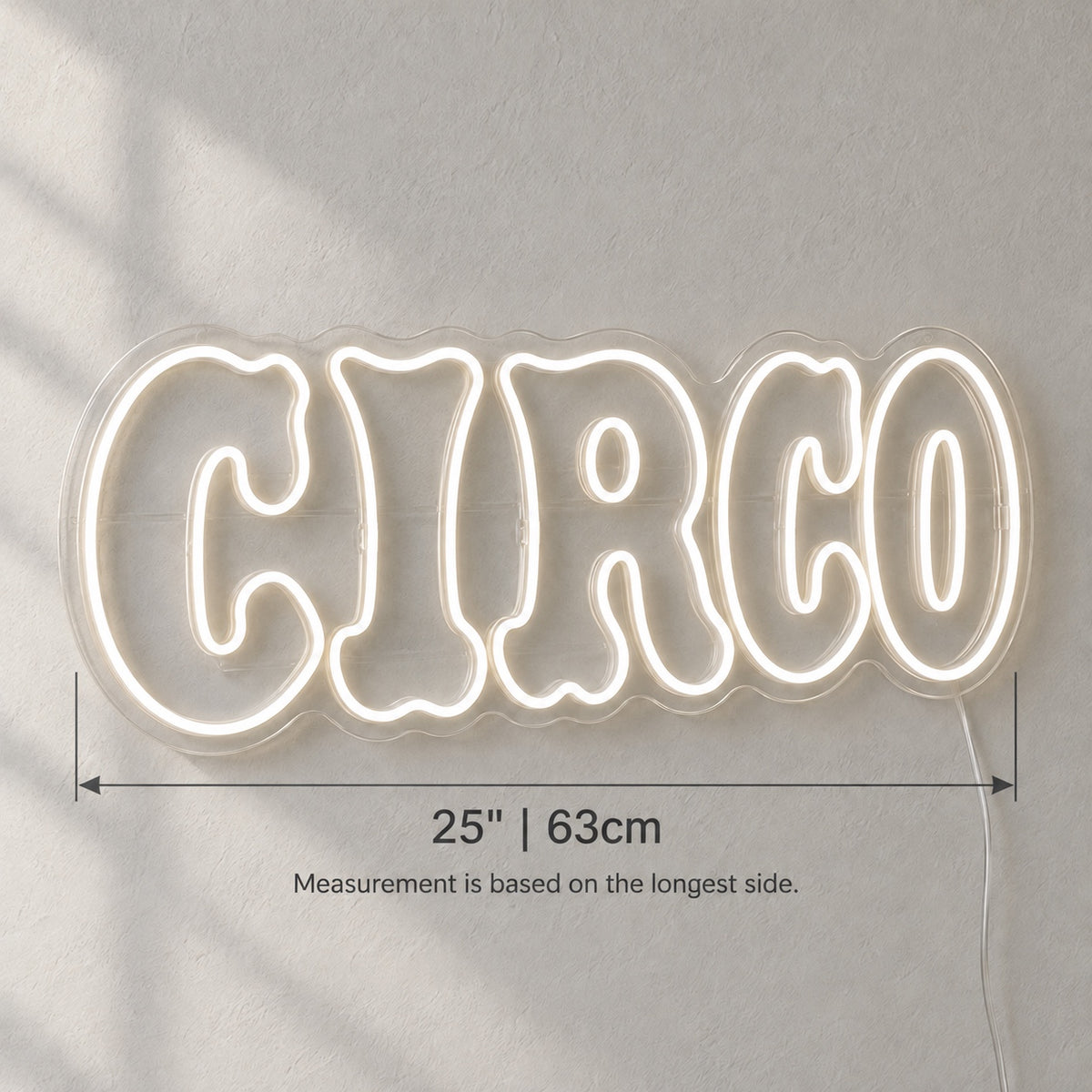 Circo Portuguese Circus LED Neon Sign, Dimmable Wall Light - Shineneon