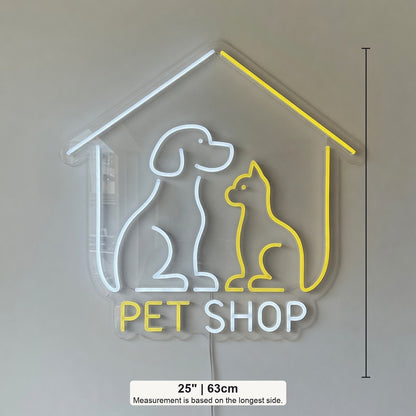 Dog Cat Pet Shop LED Neon Sign - Shineneon
