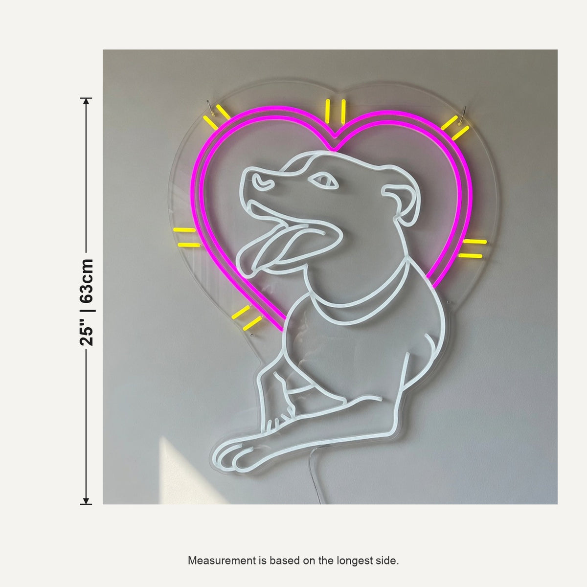 Jack Russell Terrier Dog LED Neon Sign Dimmable Wall Light - Shineneon