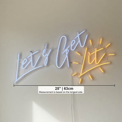 Let's Get Lit LED Neon Sign - Shineneon