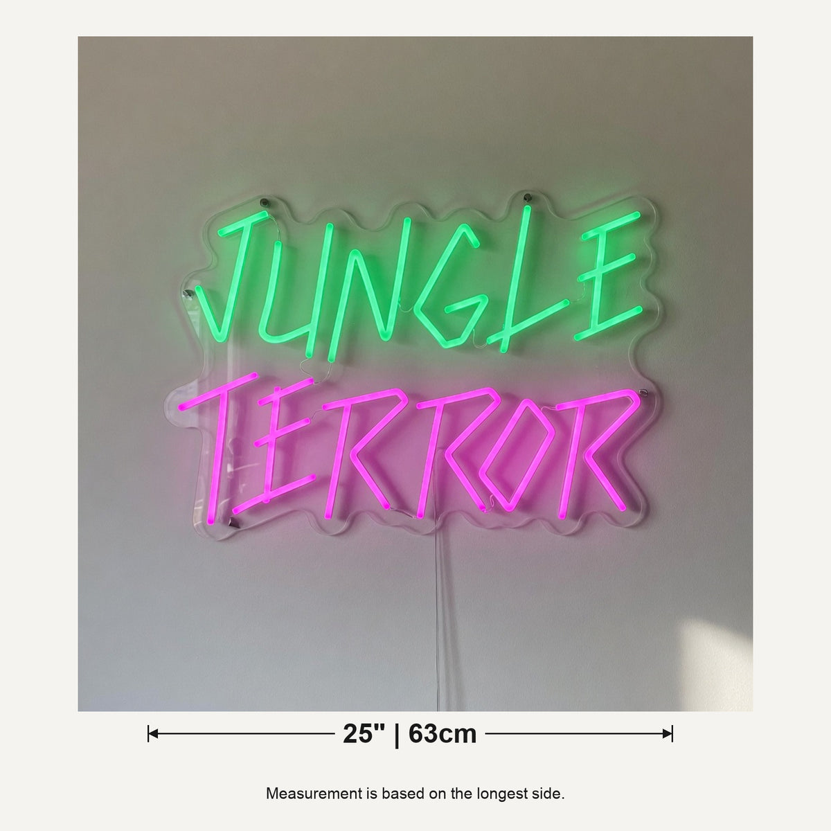 Jungle Terror LED Neon Sign Dimmable Wall Light - Shineneon