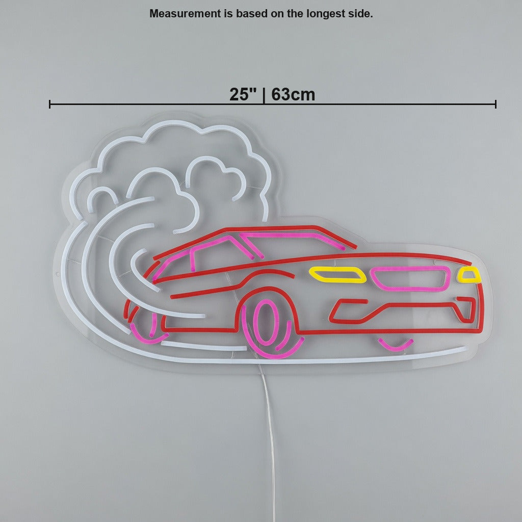 Car Increasing Speed LED Neon Sign - Shineneon