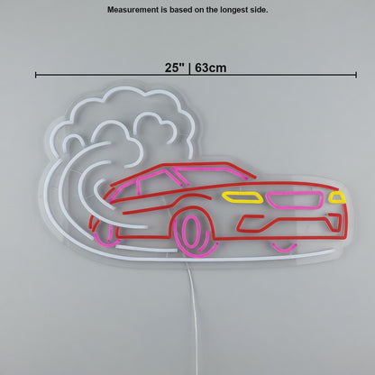 Car Increasing Speed LED Neon Sign - Shineneon
