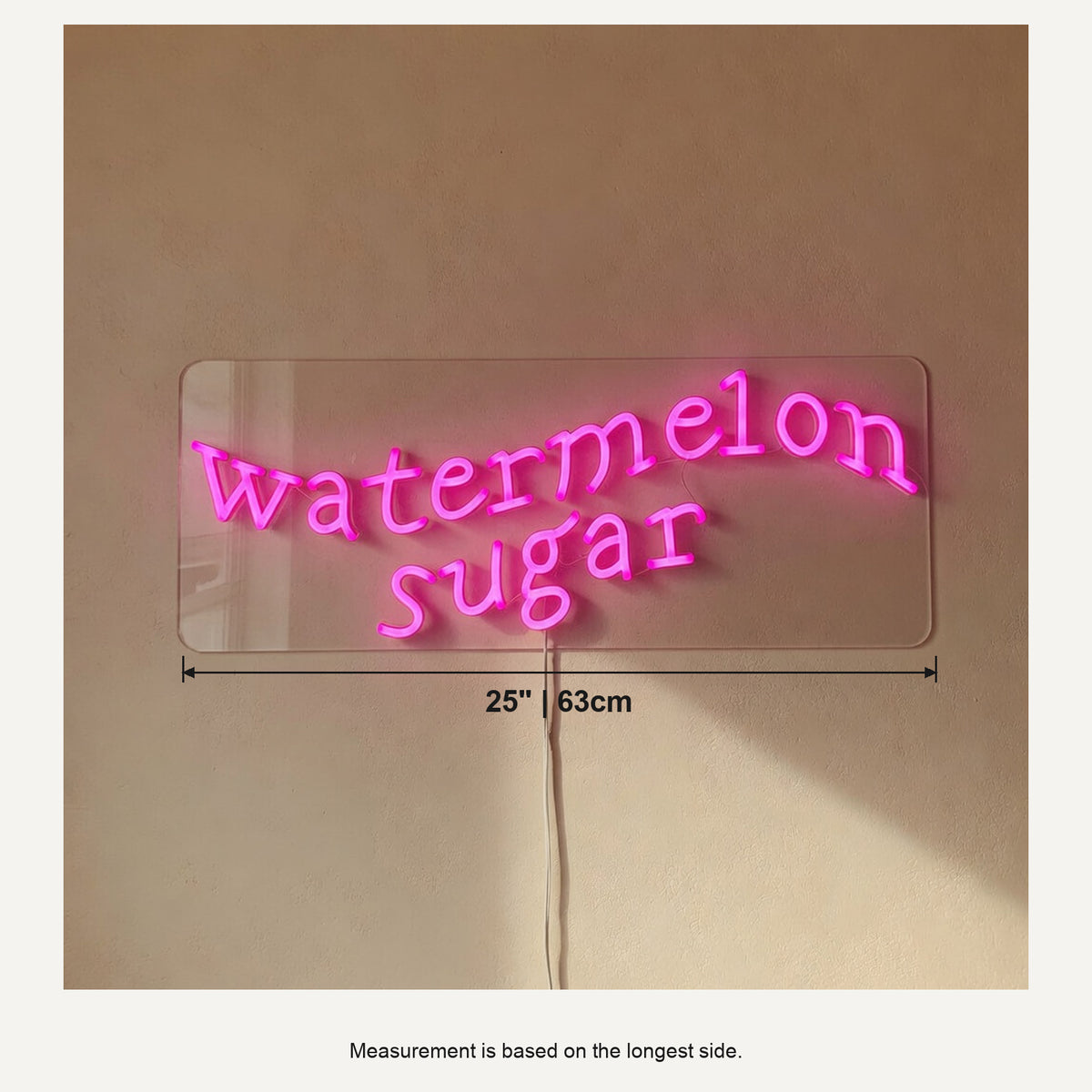 Watermelon Sugar LED Neon Sign Dimmable Wall Light - Shineneon