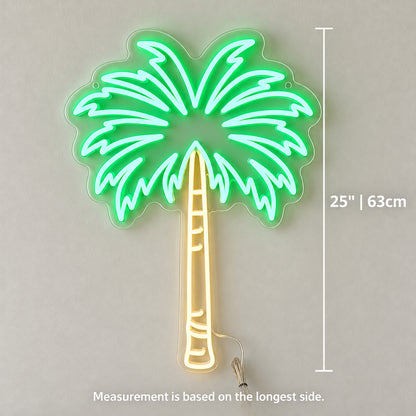 Palm Tree LED Neon Sign for Man Cave Dimmable Wall Decor Wall Neon Signs - Shineneon