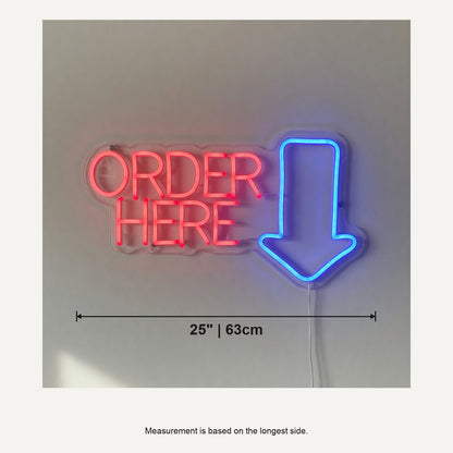 Order Here LED Neon Sign Dimmable Wall Light - Shineneon