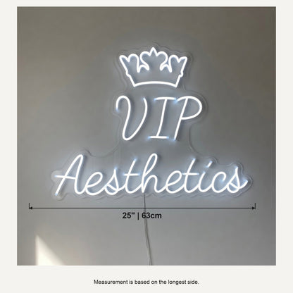 VIP Aesthetics LED Neon Sign for Salon Light Up Business Decor - Shineneon