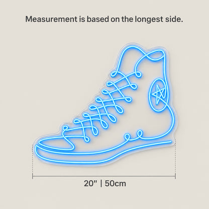 Converse All-Star Neon Shoes - Size Guide