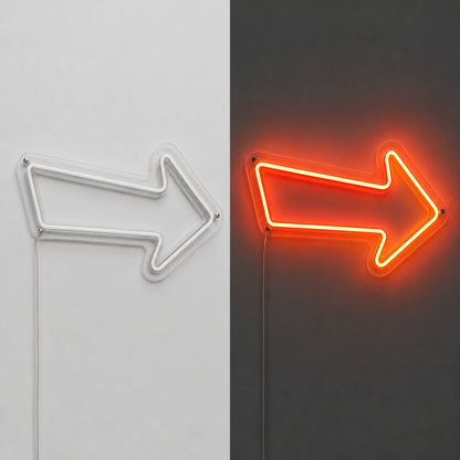 Right Arrow Vintage LED Neon Sign Home Neon Signs - Shineneon