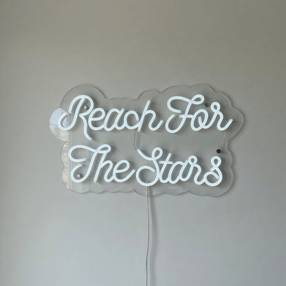 Reach for the Stars LED Neon Sign - Shineneon