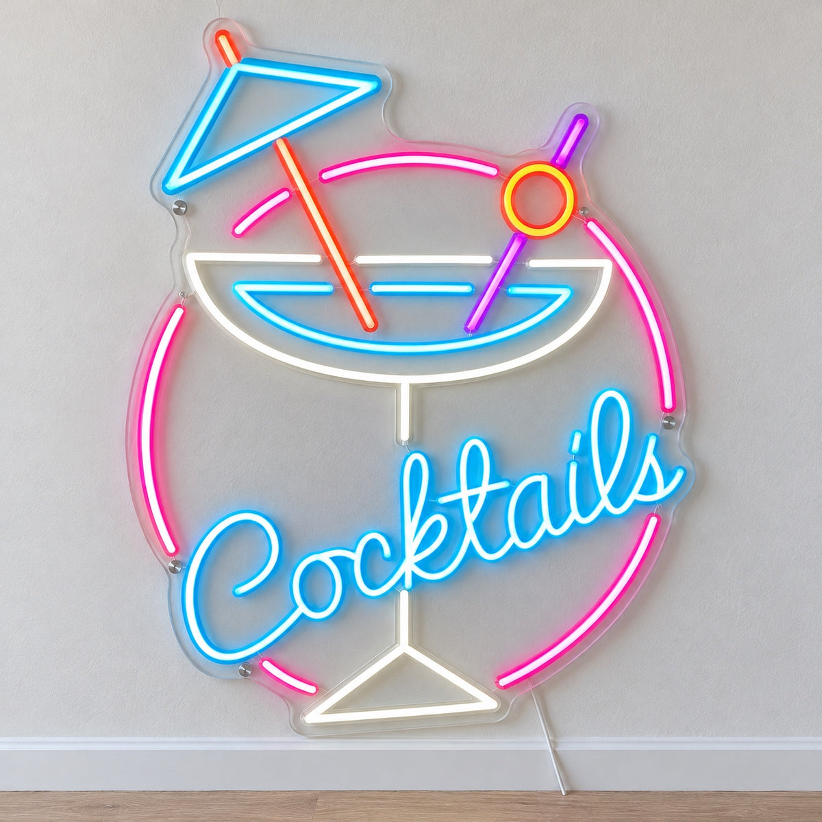 Cocktails Bar LED Neon Sign for Wedding Light Up Party Decor Wall Neon Signs - Shineneon