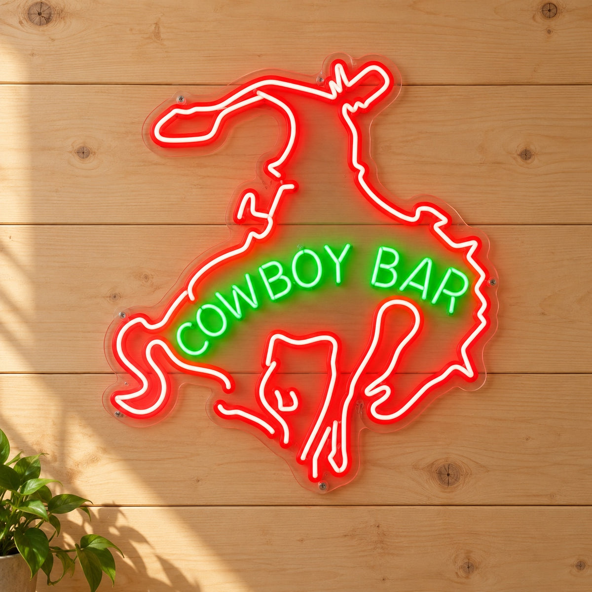 Cowboy Bar Neon Sign Home Neon Signs - Shineneon