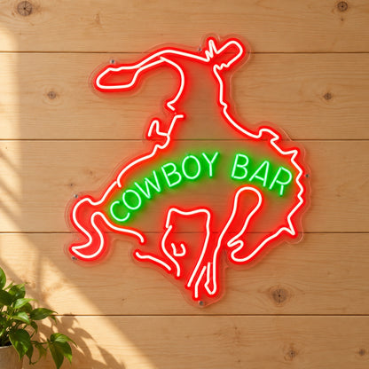Cowboy Bar Neon Sign Home Neon Signs - Shineneon