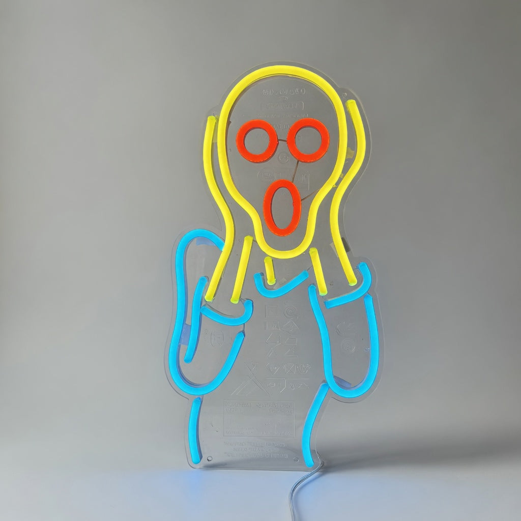 The Scream LED Neon Sign for Bar - Shineneon