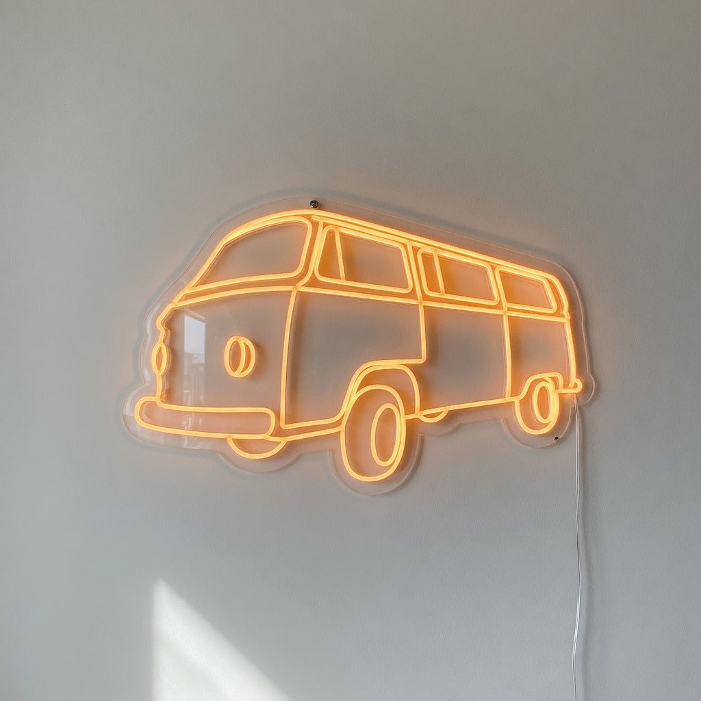 Retro Bus LED Neon Sign - Shineneon