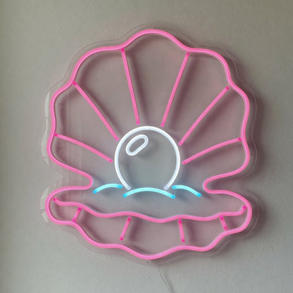 Pearl Sea Shell LED Neon Sign - Shineneon