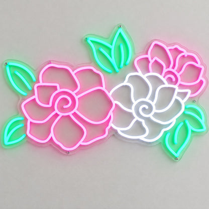 Flowers LED Neon Sign Dimmable Wall Light - Shineneon