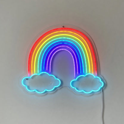 Rainbow and Cloud LED Neon Sign - Shineneon