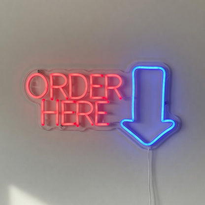 Order Here LED Neon Sign Dimmable Wall Light - Shineneon