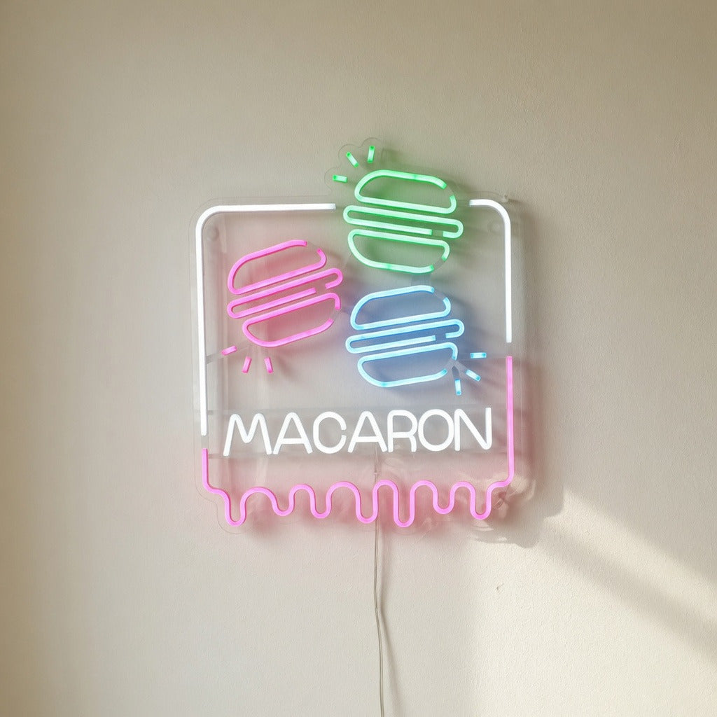 Macaron Dessert LED Neon Sign - Shineneon