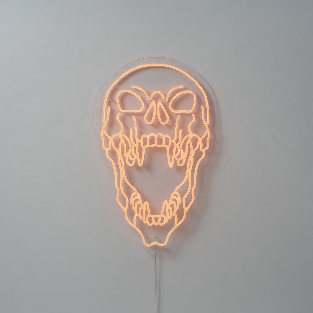 Scream Skull LED Neon Sign - Shineneon