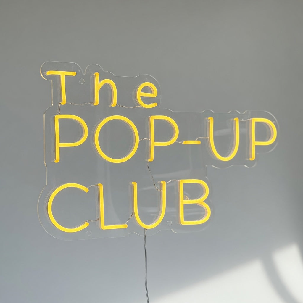 The Pop-Up Club LED Neon Sign for Party - Shineneon